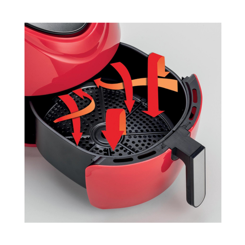 ARIETE FRITEUSE AIRFRYER RED MAX 5,5 L 4618 ARIETE
