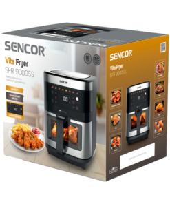 SENCOR FRITEUSE ELEC SS HUILE SFR 9001SS 9L INOX SENCOR
