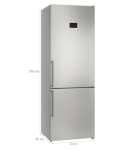 BOSCH COMB SERIE 4 KGN497ICT 70 CM INOX BOSCH