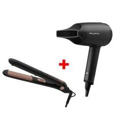 ROWENTA PACK SECHE CHEVEUX CV1801+LISSEUR SF1629 ROWENTA