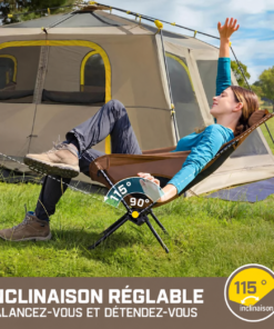 Alternative view of Chaise de camping à bascule FanttikOutdoor Zeta L8 Max