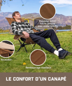 Chaise de camping à bascule FanttikOutdoor Zeta L8 Max – Image 3
